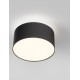 Sandy Black Aluminium & Acrylic LED 24Watt 220-240 Volt 1393Lm IP20 3000K D:14 H:8.8 cm 