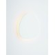 Sandy White Aluminium LED 8Watt 220-240 Volt 507Lm IP20 3000K D:20 H:3.5 cm 