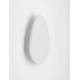 Sandy White Aluminium LED 12Watt 220-240 Volt 785Lm IP20 3000K D:25 H:3.5 cm 