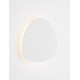 Sandy White Aluminium LED 12Watt 220-240 Volt 785Lm IP20 3000K D:25 H:3.5 cm 