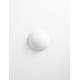 Sandy White Aluminium LED 3Watt 100-240 Volt 184Lm IP20 3000K D:12.5 H:5 cm 