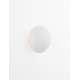 Sandy White Aluminium LED 3Watt 100-240 Volt 184Lm IP20 3000K D:12.5 H:5 cm 