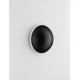 Sandy Black Aluminium LED 3Watt 100-240 Volt 119Lm IP20 3000K D:12.5 H:5 cm 
