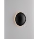 Sandy Black Aluminium LED 3Watt 100-240 Volt 119Lm IP20 3000K D:12.5 H:5 cm 