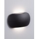 Sandy Black Aluminium & Glass LED 10 Watt 220-240 Volt 434Lm 3000K IP65 L: 18.4 W: 3.6 H: 11 cm 