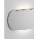 Sandy White Aluminium & Glass LED 10 Watt 220-240 Volt 533Lm 3000K IP65 L: 18.4 W: 3.6 H: 11 cm 
