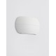 Sandy White Aluminium & Glass LED 10 Watt 220-240 Volt 533Lm 3000K IP65 L: 18.4 W: 3.6 H: 11 cm 
