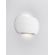 Sandy White Aluminium & Glass LED 10 Watt 220-240 Volt 533Lm 3000K IP65 L: 18.4 W: 3.6 H: 11 cm 