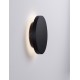 Sandy Black Aluminium & Glass LED 12 Watt 220-240 Volt 482Lm 3000K IP65 D: 15 W: 3.5 cm 