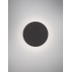 Sandy Black Aluminium & Glass LED 12 Watt 220-240 Volt 482Lm 3000K IP65 D: 15 W: 3.5 cm 