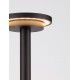 Sandy Black Aluminium & Glass LED 12 Watt 220-240 Volt 469Lm 3000K IP65 D: 15 W: 43.7 cm 