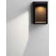 Sandy Black Aluminium & Glass LED 14 Watt 220-240 Volt 383Lm 3000K IP65 L: 12 W: 14 H: 19 cm 