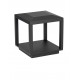Sandy Black Aluminium & Glass LED 15 Watt 220-240 Volt 174Lm 3000K IP65 L: 25 W: 25 H: 26 cm 