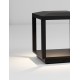 Sandy Black Aluminium & Glass LED 15 Watt 220-240 Volt 174Lm 3000K IP65 L: 25 W: 25 H: 26 cm 