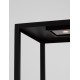 Sandy Black Aluminium & Glass LED 15 Watt 220-240 Volt 155Lm 3000K IP65 L: 35 W: 35 H: 36 cm 