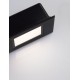 Sandy Black Aluminium, Polycarbonate & Glass LED 3 Watt 220-240 Volt 203Lm 3000K IP65 L: 12 W: 4.7 H: 8 cm 