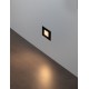 Sandy Black Aluminium, Polycarbonate & Glass LED 3 Watt 220-240 Volt 203Lm 3000K IP65 L: 12 W: 4.7 H: 8 cm 