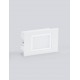 Sandy White Aluminium, Polycarbonate & Glass LED 3 Watt 220-240 Volt 245Lm 3000K IP65 L: 12 W: 4.7 H: 8 cm 