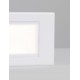 Sandy White Aluminium, Polycarbonate & Glass LED 3 Watt 220-240 Volt 245Lm 3000K IP65 L: 12 W: 4.7 H: 8 cm 