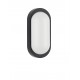 Sandy Black Polycarbonate LED 11 Watt 220-240 Volt 885Lm 3000K IP65 L: 6 W: 9.8 H: 20.8 cm 