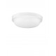 Sandy White Polycarbonate LED 19 Watt 220-240 Volt 1727Lm 3000K IP65 D: 23.5 W: 7.5 cm 