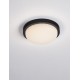 Sandy Black Polycarbonate LED 19 Watt 220-240 Volt 1636Lm 3000K IP65 D: 23.5 W: 7.5 cm 