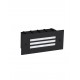 Sandy Black Aluminium, Polycarbonate & Glass LED 4 Watt 220-240 Volt 33Lm 3000K IP65 L: 17 W: 5.3 H: 7.6 cm 