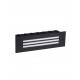 Sandy Black Aluminium, Polycarbonate & Glass LED 6 Watt 220-240 Volt 79Lm 3000K IP65 L: 25.6 W: 5.3 H: 7.6 cm 