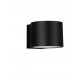 Sandy Black Aluminium Glass Diffuser LED 8 Watt 220-240 Volt 684Lm 3000K IP54 D: 9 W: 11 H: 6.8 cm 