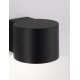 Sandy Black Aluminium Glass Diffuser LED 8 Watt 220-240 Volt 684Lm 3000K IP54 D: 9 W: 11 H: 6.8 cm 
