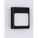 Sandy Black Aluminium Glass Diffuser LED 9 Watt 220-240 Volt 562Lm 3000K IP54 L: 12.5 W: 4 H: 13.5 cm 