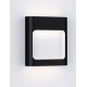 Sandy Black Aluminium Glass Diffuser LED 9 Watt 220-240 Volt 562Lm 3000K IP54 L: 12.5 W: 4 H: 13.5 cm 