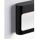 Sandy Black Aluminium Glass Diffuser LED 6 Watt 220-240 Volt 388Lm 3000K IP54 L: 12.5 W: 4 H: 13.5 cm 