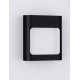 Sandy Black Aluminium Glass Diffuser LED 6 Watt 220-240 Volt 388Lm 3000K IP54 L: 12.5 W: 4 H: 13.5 cm 