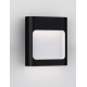 Sandy Black Aluminium Glass Diffuser LED 6 Watt 220-240 Volt 388Lm 3000K IP54 L: 12.5 W: 4 H: 13.5 cm 