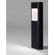 Sandy Black Aluminium Glass Diffuser LED 4 Watt 220-240 Volt 131Lm 3000K IP54 L: 12.5 W: 4 H: 30 cm 