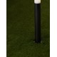 Sandy Black Aluminium Polycarbonate Diffuser LED 14 Watt 220-240 Volt 643Lm 3000K IP54 D: 13 H: 60 cm 