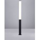 Sandy Black Aluminium Polycarbonate Diffuser LED 27 Watt 220-240 Volt 1560Lm 3000K IP54 D: 13 H: 120 cm 