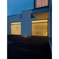 Sandy Black Aluminium Polycarbonate Diffuser LED 6 Watt 220-240 Volt 370Lm 3000K IP54 L: 17.6 W: 6.3 H: 6.25 cm Cut out: L: 1