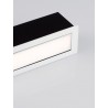 Sandy White Aluminium Polycarbonate Diffuser LED 6 Watt 220-240 Volt 370Lm 3000K IP54 L: 17.6 W: 6.3 H: 6.25 cm Cut out: L: 1
