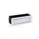 Sandy White Aluminium Polycarbonate Diffuser LED 6 Watt 220-240 Volt 370Lm 3000K IP54 L: 17.6 W: 6.3 H: 6.25 cm Cut out: L: 1
