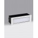 Sandy White Aluminium Polycarbonate Diffuser LED 6 Watt 220-240 Volt 370Lm 3000K IP54 L: 17.6 W: 6.3 H: 6.25 cm Cut out: L: 1
