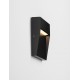 Sandy Black Aluminium Polycarbonate Diffuser LED 3 Watt 220-240 Volt 91Lm 3000K IP54 L: 10.5 W: 2.2 H: 10.5 cm 
