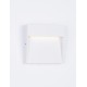 Sandy White Aluminium Polycarbonate Diffuser LED 3 Watt 220-240 Volt 150Lm 3000K IP54 L: 10.5 W: 2.2 H: 10.5 cm 