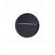 Sandy Black Aluminium Polycarbonate Diffuser LED 3 Watt 220-240 Volt 99Lm 3000K IP54 D: 11 W: 2.2 cm 