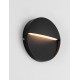 Sandy Black Aluminium Polycarbonate Diffuser LED 3 Watt 220-240 Volt 99Lm 3000K IP54 D: 11 W: 2.2 cm 