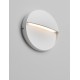 Sandy White Aluminium Polycarbonate Diffuser LED 3 Watt 220-240 Volt 147Lm 3000K IP54 D: 11 W: 2.2 cm 