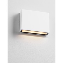 Sandy White Aluminium Glass Diffuser LED 4 Watt 220-240 Volt 251Lm 3000K IP54 Light down L: 11.5 W: 3 H: 9 cm 