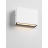 Sandy White Aluminium Glass Diffuser LED 4 Watt 220-240 Volt 251Lm 3000K IP54 Light down L: 11.5 W: 3 H: 9 cm