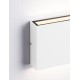 Sandy White Aluminium Glass Diffuser LED 7 Watt 220-240 Volt 491Lm 3000K IP54 Light up & down L: 11.5 W: 3 H: 9 cm 